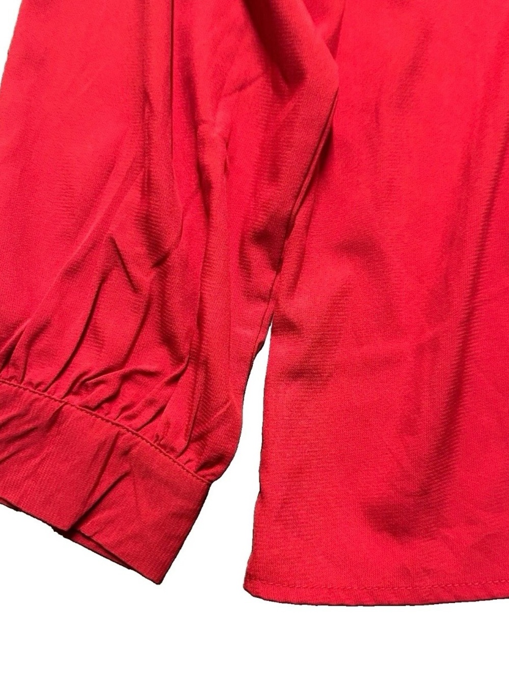 NWT Women’s Sunny Me Red Blouse Size XL - Picture 2 of 4